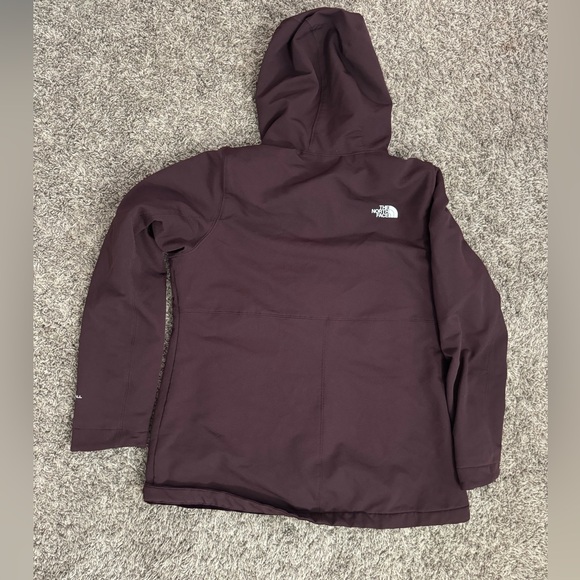 The North Face Full Zip Plush Winter Hoodie Purple, L - Picture 5 of 6